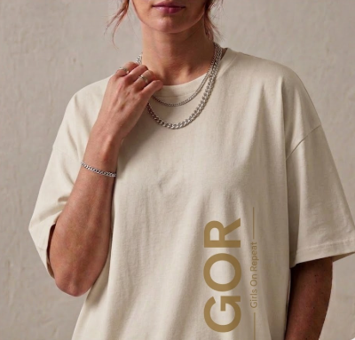 Premium Side Hit Heavy Oversized Tee